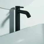 Ideal Standard Ceraline Waschtischarmatur BD137XG Silk Black, Push-open