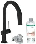 hansgrohe Aqittura M91 K&uuml;chenarmatur 76800670 mit Ausziehauslauf, 1jet, sBox,