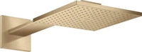 hansgrohe 35310140, hansgrohe Axor Kopfbrause 35310140 mit Brausearm, brushed...