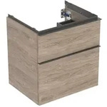 Geberit iCon Waschtisch-Unterschrank 502303JR1 59,2x61,5x47,6cm, 2 Schubladen,