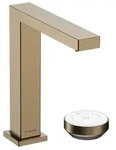 hansgrohe Tecturis E 2-Loch Waschtischarmatur 73053140 mit Ablaufgarnitur, CoolStart,
