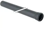 Geberit Silent Pro Rohr 393504141 DN 100, 1000 mm, mit Muffe