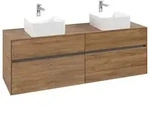 Villeroy und Boch Collaro Waschtischunterschrank C05200RH 160x54,8x50cm, f&uuml;r 2