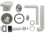Villeroy und Boch Ablaufgarnitur 82310061 mit Handbet&auml;tigung