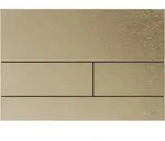 TECEsquare II Metall WC-Bet&auml;tigungsplatte 9240843 Nickel geb&uuml;rstet (mit