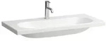 Laufen Lua Waschtisch H8100890001561 100x46cm, unterbauf&auml;hig, wei&szlig;, ohne &Uuml;berlauf,
