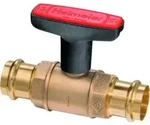 Heimeier Globo Heizungs-Kugelhahn 0602-22.000 DN 20, 22 x 22 mm, Viega
