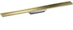 hansgrohe Drain Duschrinne 42521990 800mm, Fertigset, frei im Raum, polished gold
