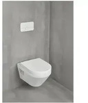 Villeroy und Boch Architectura Combi-Pack Wand-WC mit WC-Sitz 5684CL01 oval,...
