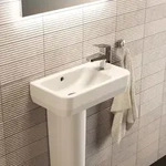 Ideal Standard i.life S Kompakt-Handwaschbecken T458601 45x25x14cm, wei&szlig;