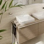 hansgrohe Xelu Q Handwaschbecken 61014450 500x480, mit Hahnloch, ohne &Uuml;berlauf,