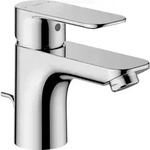 Hansa HANSABASIC Waschtischarmatur 55402203 mit Ablaufgarnitur, flexible