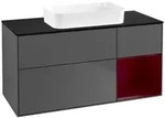 Villeroy und Boch Finion Waschtischunterschrank G712HBGK 120x60,3x50,1cm, Regal