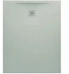 LAUFEN Pro Duschwanne H2109510770001 Marbond Ablauf kurze Seite hellgrau