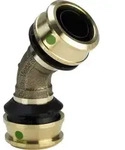 Viega Raxofix Bogen 647100 50mm, 45Grad, mit SC-Contur, Siliziumbronze