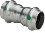 Viega Sanpress Inox Muffe 436179 22mm, Stahl nichtrostend, SC-Contur