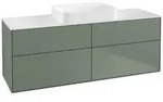 Villeroy und Boch Finion Waschtischunterschrank G73100GM 160x60,3x50,1cm, Glass...