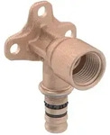 Geberit Mepla Anschlusswinkel 602289005 &Oslash; 20mmxRp 1/2x36mm, Rotguss, 90Grad