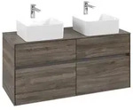 Villeroy und Boch Collaro Waschtischunterschrank C04400RK 120x54,8x50cm, f&uuml;r 2
