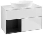 Villeroy und Boch Finion Waschtischunterschrank GA11PDMT 100cm, Abdeckplatte...
