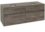 Villeroy und Boch Collaro Waschtischunterschrank C04800RK 140x54,8x50cm, f&uuml;r 2