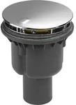 Viega Tempoplex Ablaufgarnitur 801786 &Oslash; 115 x 40/50 mm, Kunststoff verchromt