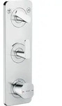hansgrohe Axor Citterio C Thermostatmodul 49700000 ohne Struktur, chrom,...