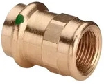 Viega Sanpress &Uuml;bergangsst&uuml;ck 428174 28 mm x Rp 1/2, Rotguss oder...