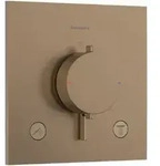 hansgrohe Ecostat Comfort E Thermostat 33711140 Unterputz, f&uuml;r 2 Verbraucher, 24