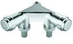Grohe WAS-Doppelventil "Einfach" 41022000 DN15 mit R&uuml;ckflussverhinderer, chrom