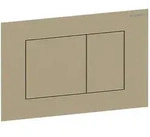 Geberit Sigma 40 Square Bet&auml;tigungsplatte 115629QF1 Square, messingfarben /