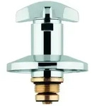 Grohe Oberteil Trecorn 3/4", chrom, Markierung rot