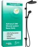 hansgrohe Activera S Duschsystem 240 28074670 1 Strahlart wassersparend Reno Varia,