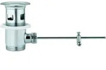 Kludi Ablaufgarnitur 7526005-00 G 1 1/4", f&uuml;r Waschtisch-/Bidetarmaturen, chrom