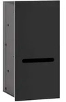 Emco Asis Modul 2.0 WC-Papier-Modul 972427522 schwarz, 170x346 mm, Anschlag links,