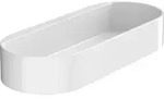 hansgrohe WallStoris Ablagekorb 27913700 250x39mm, aus Kunststoff, Mattwei&szlig;