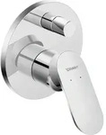 Duravit Wave Fertigmontageset WA4210008010 Unterputz-Wannenarmatur, Umsteller mit