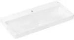 hansgrohe Xelu Q Waschtisch 60321450 1000x480mm, mit Hahnloch, ohne &Uuml;berlauf, wei&szlig;