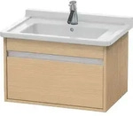 Duravit Ketho Waschtisch-Unterschrank KT666303030 65 x 45,5 cm, Eiche natur, 1