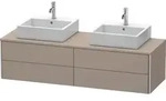 Duravit XSquare Waschtisch-Unterschrank XS4917B4343 160x40x54,8cm, 4...