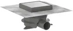 hansgrohe Komplettset Punktablauf RainDrain Spot Plus 56226800 150x150 mm,