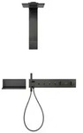 hansgrohe Axor Ablage 42644670 300mm, Wandmontage, mattschwarz