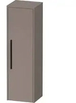 Duravit D-Code Halbhochschrank DC1338RBD430000 Griffe Diamantschwarz, Basalt Matt,