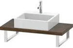 Duravit L-Cube Konsole LC100C02121 St&auml;rke 4.5 cm, nussbaum dunkel, f&uuml;r