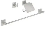 Grohe Start Cube Bad-Set 3 in 1 41124DC0 Supersteel