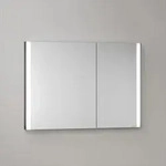 KEUCO Somaris Spiegelschrank mit Beleuchtung 14513372201 100 x 71 x 11,5 cm,...