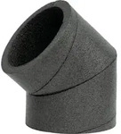 Wolf CWL Excellent ISO-Rohrbogen 2576012 45Grad, DN 125