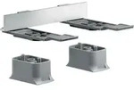 hansgrohe Axor Universal Circular Adapterset 42870000 f&uuml;r die Montage auf einer