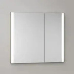 KEUCO Somaris Spiegelschrank mit Beleuchtung 14512852201 80 x 71 x 11,5 cm,...