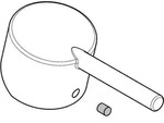 hansgrohe Griff S chrom 32094000